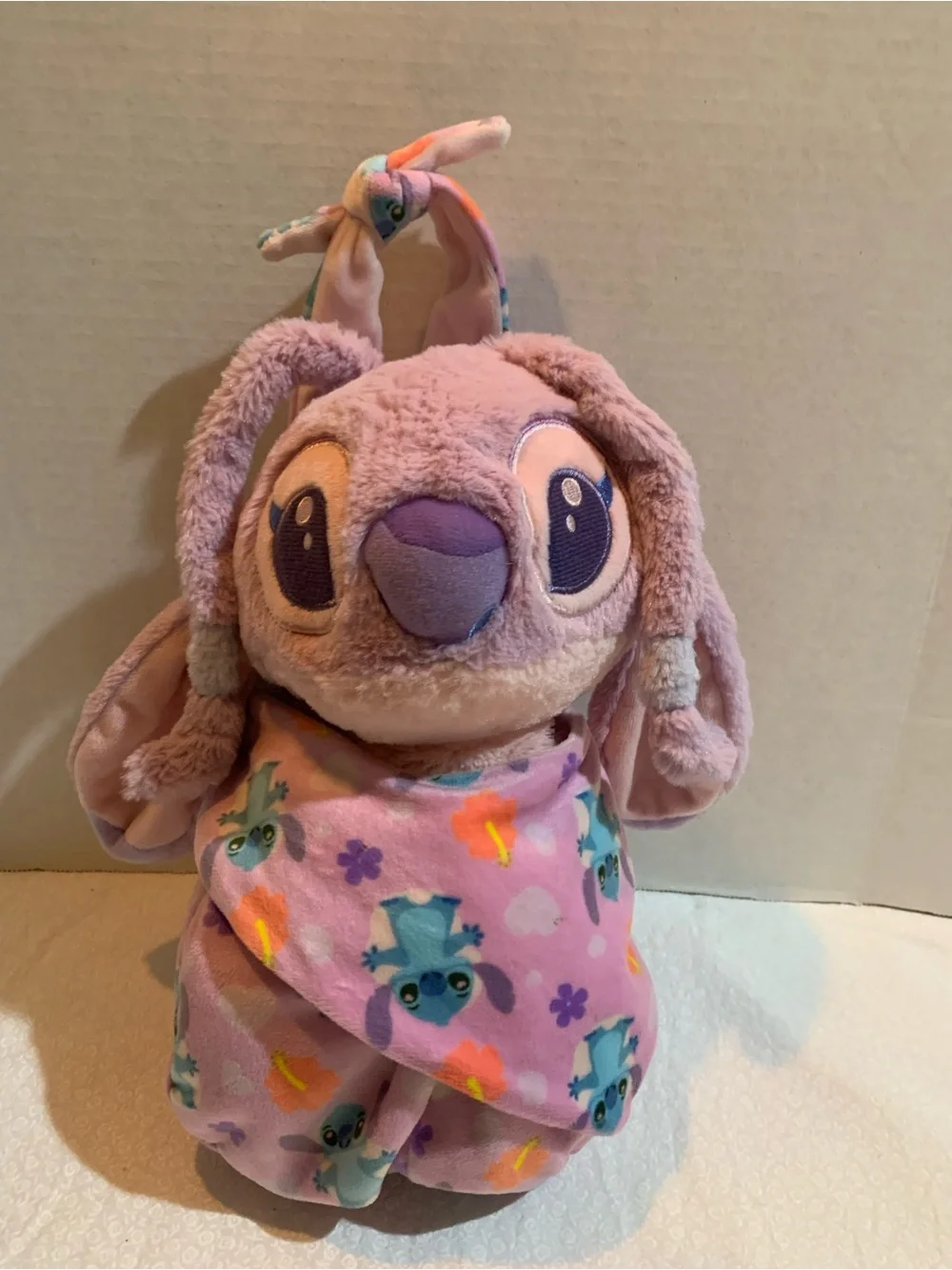 Disney Parks Babies Baby Angel Blanket Pouch Plush 10
