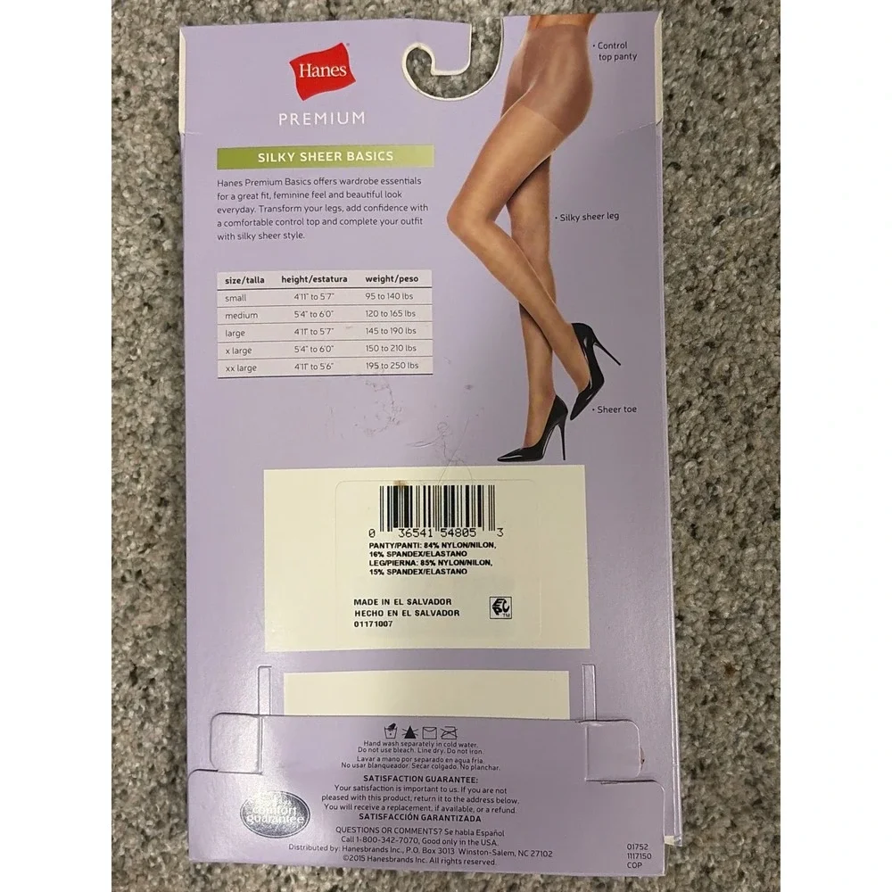 Hanes toe designed look