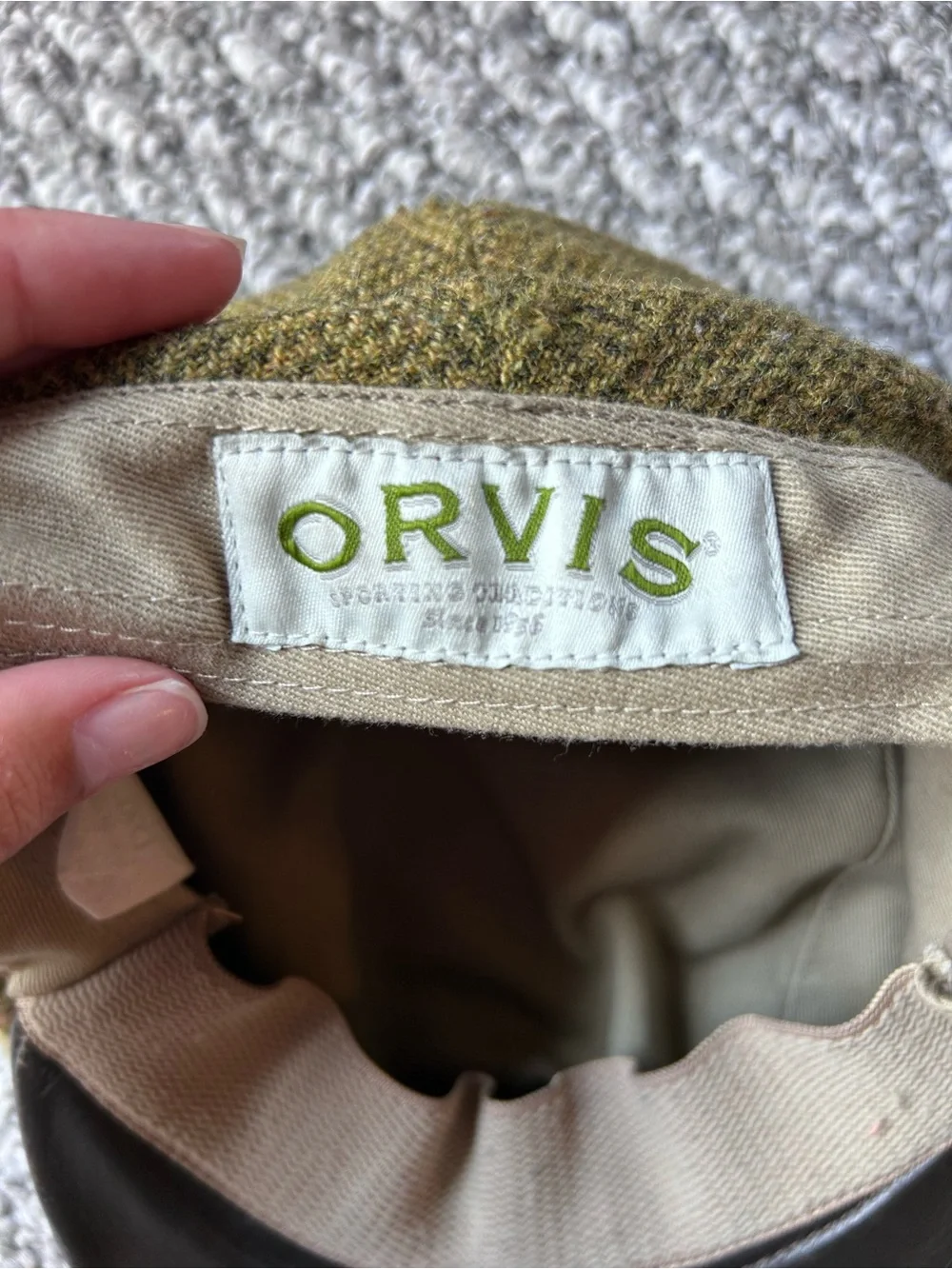 Orvis wool cap