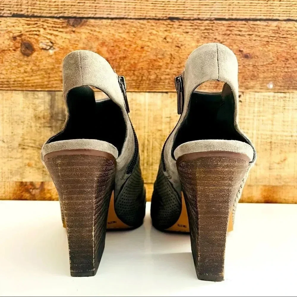 Vince Camuto lightly suede ruched