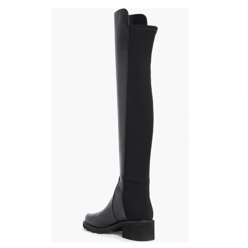 Stuart Weitzman 314 block leather