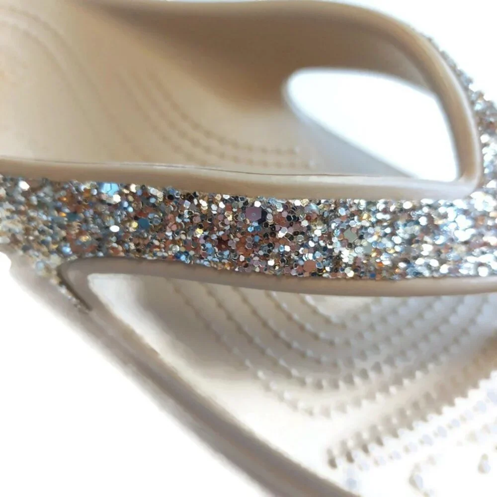 CROCS sloane glitter