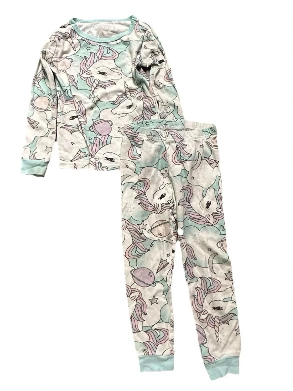 Toddler Girl Pajama Sets Unicorns Minnie Mouse Giraffes Size 2T