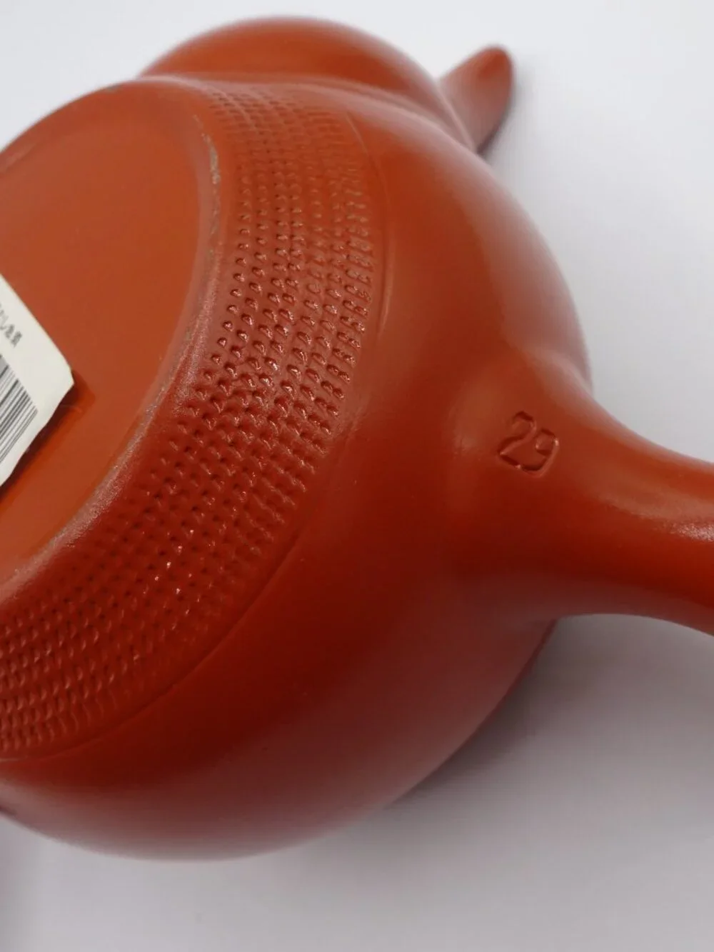 Japanese Tokoname Style Red Clay Kyusu Teapot Bamboo Motif Side Handle Tea Pot