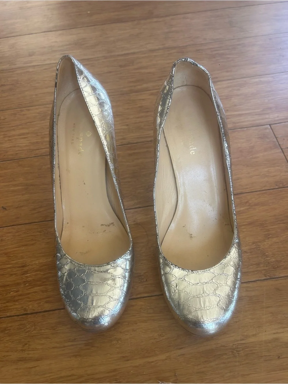 kate spade classic metallic