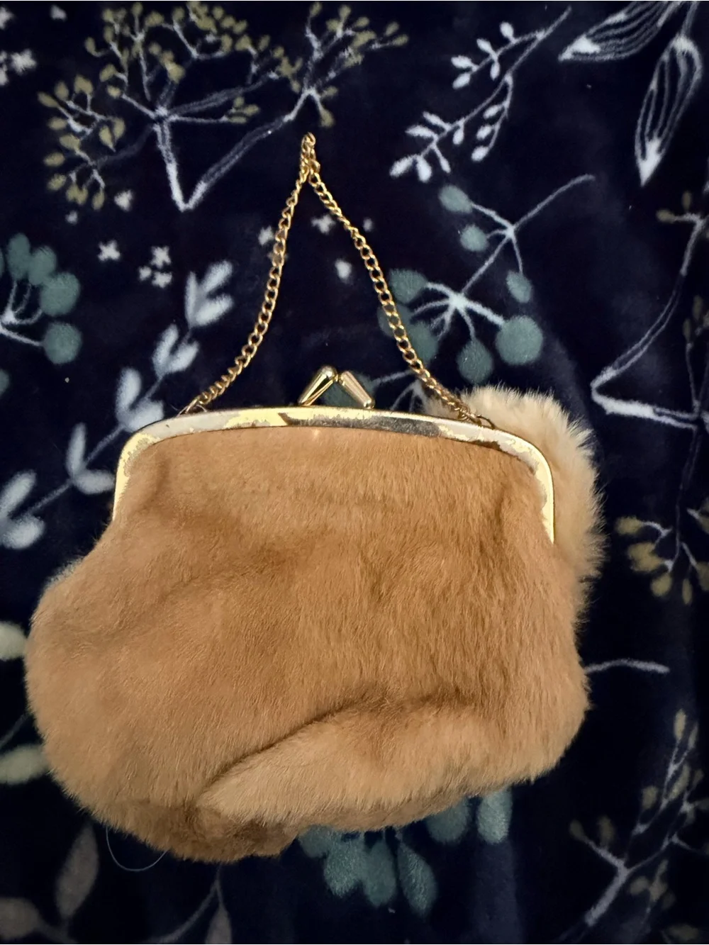 Children's Plush Koala Handbag in Light Brown with Cream Ears