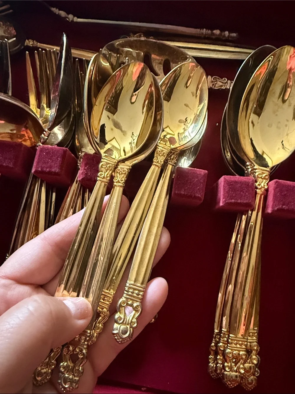 Godinger vintage gold