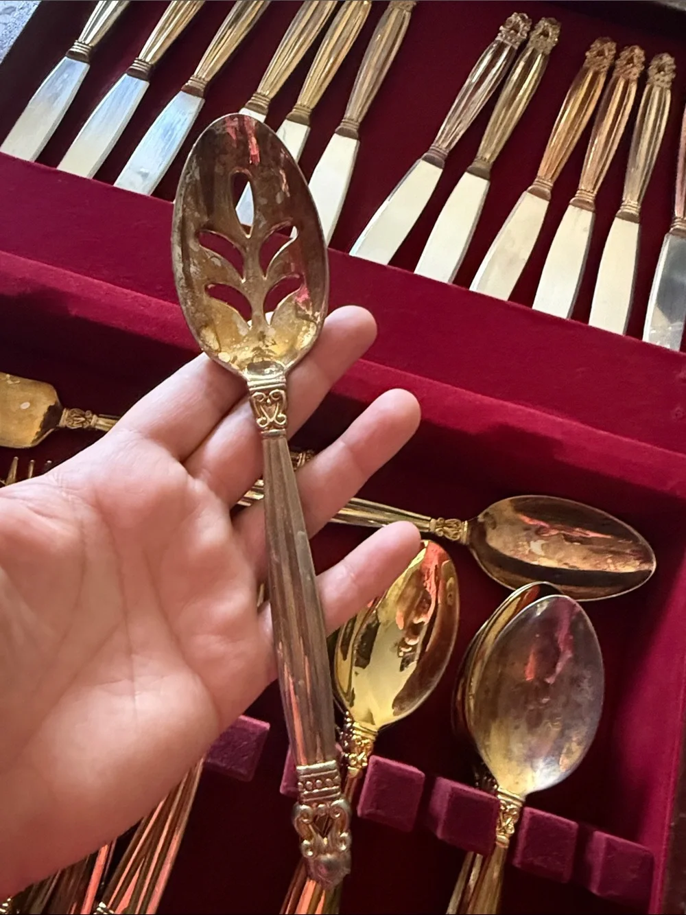 Godinger vintage gold