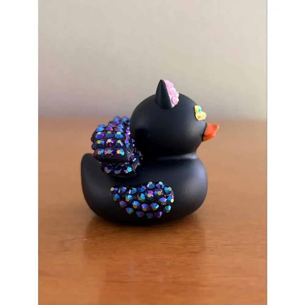 Bat Cat Rubber Duck Blue Jeep Collectible Gift Halloween