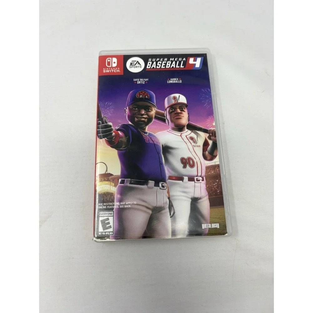 Super Mega Baseball 4 for Nintendo Switch EA Sports Video Game - Complete CIB