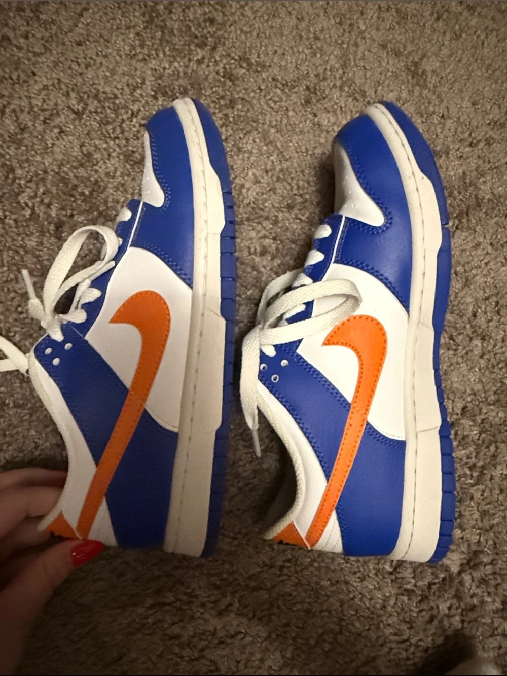Nike bright orange padded