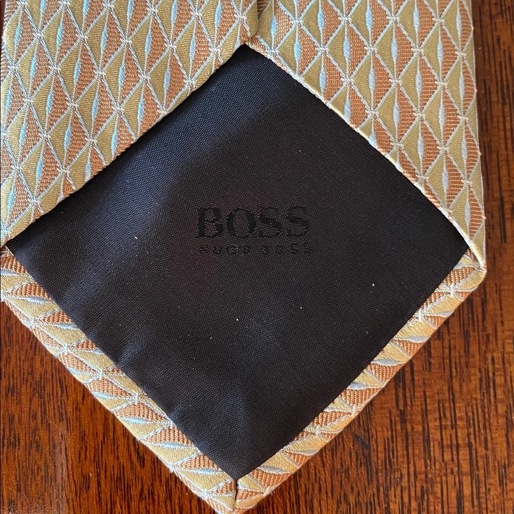 Hugo Boss sophisticated gold