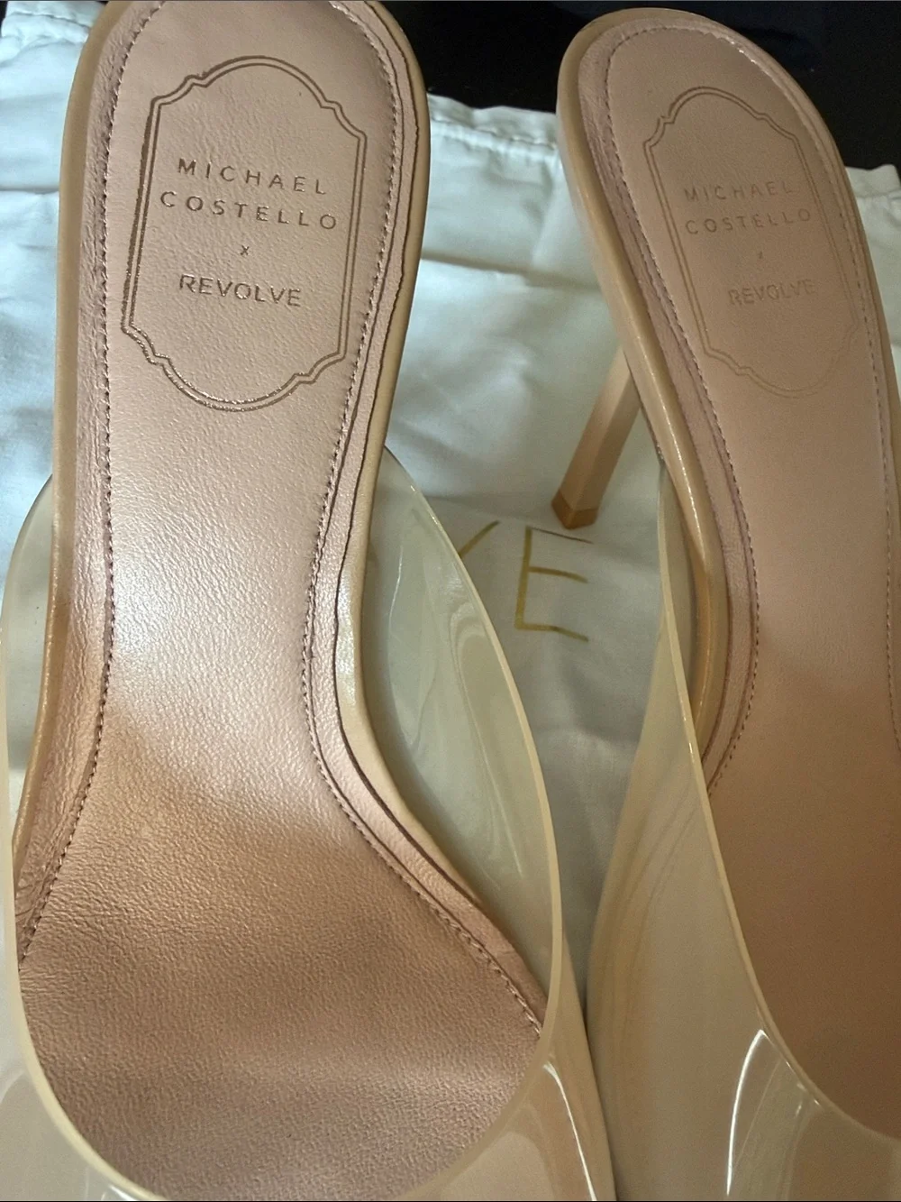 Michael Costello X Revolve pvc upper
