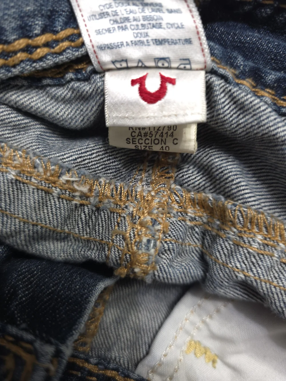 True Religion classic are gold