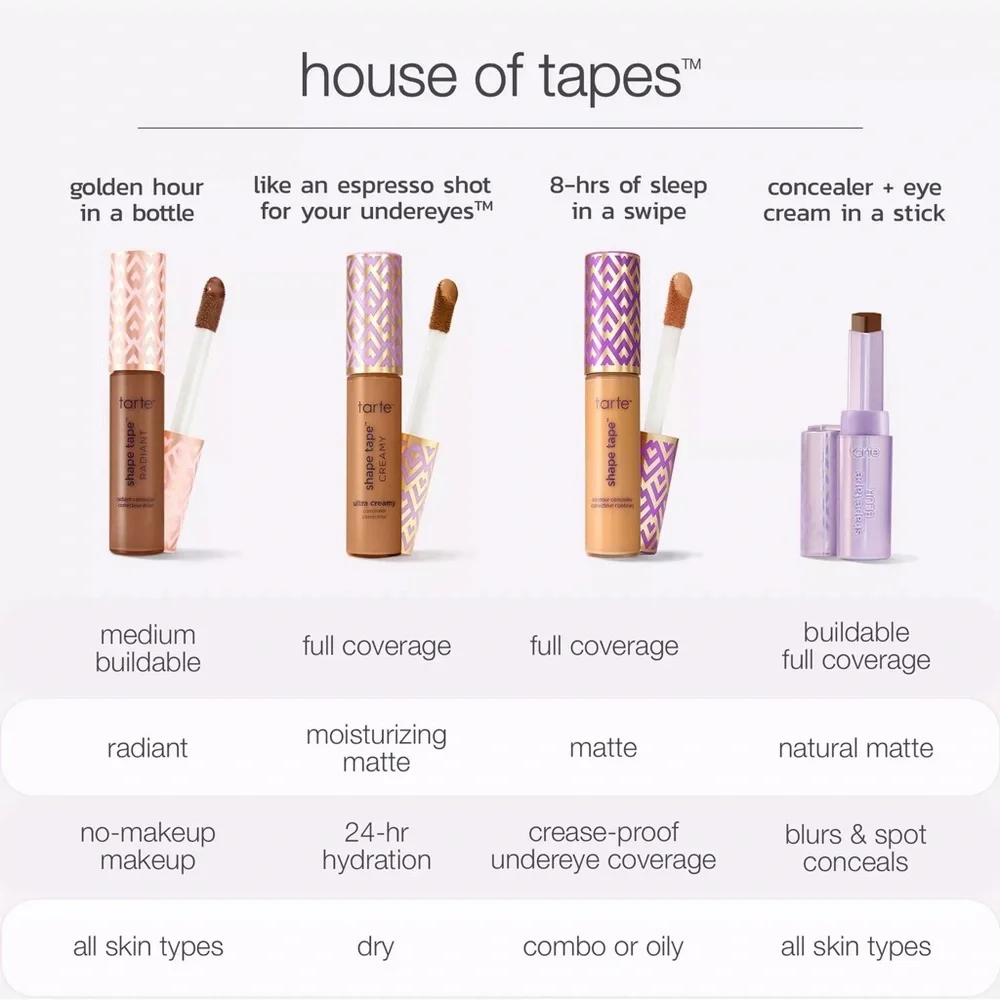 tarte shape tape