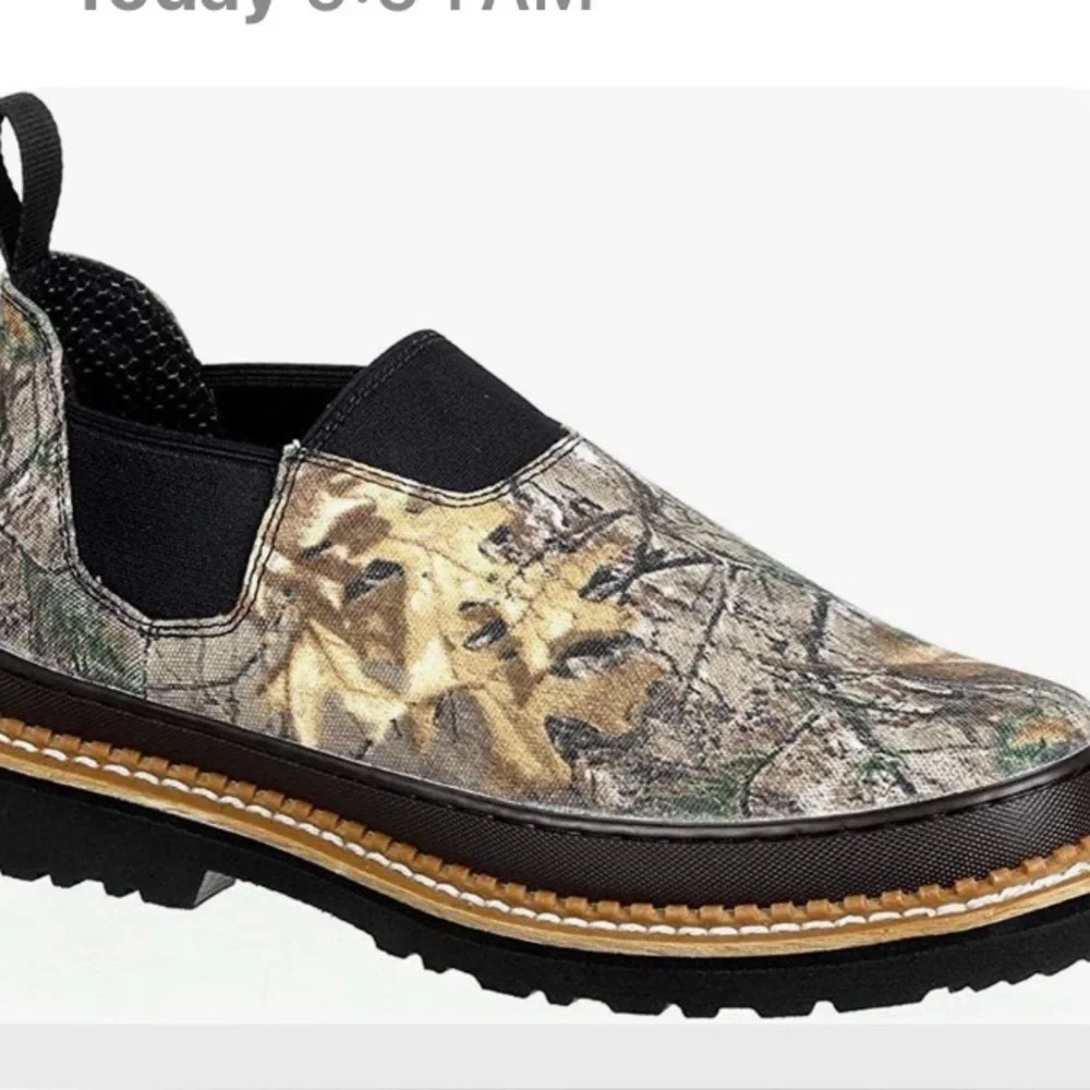 Georgia Giant Boys Camo Romeo Slip-On boot size 6