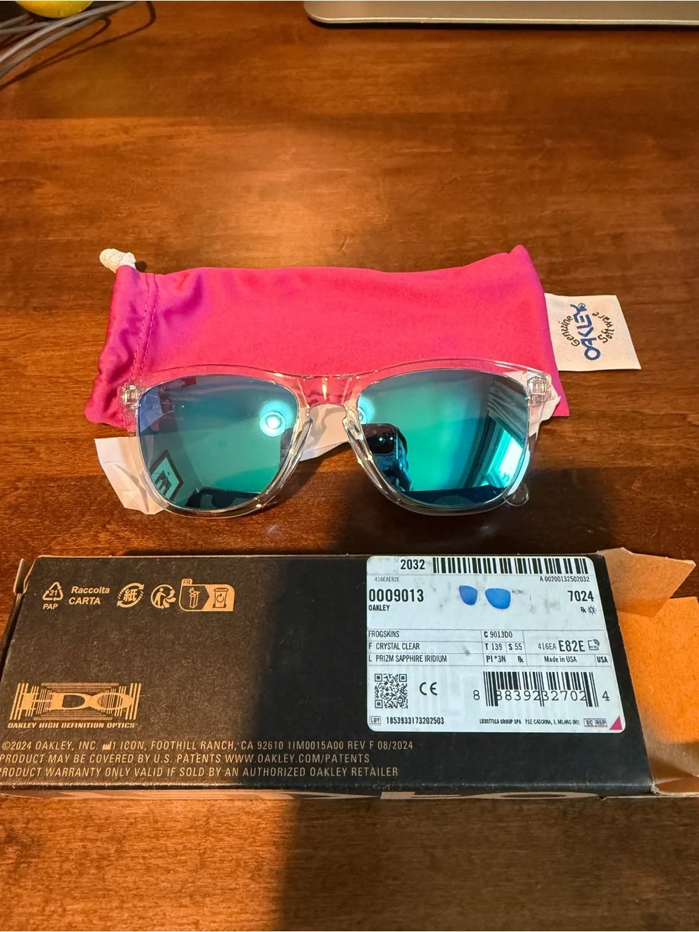 Oakley sunglasses transparent