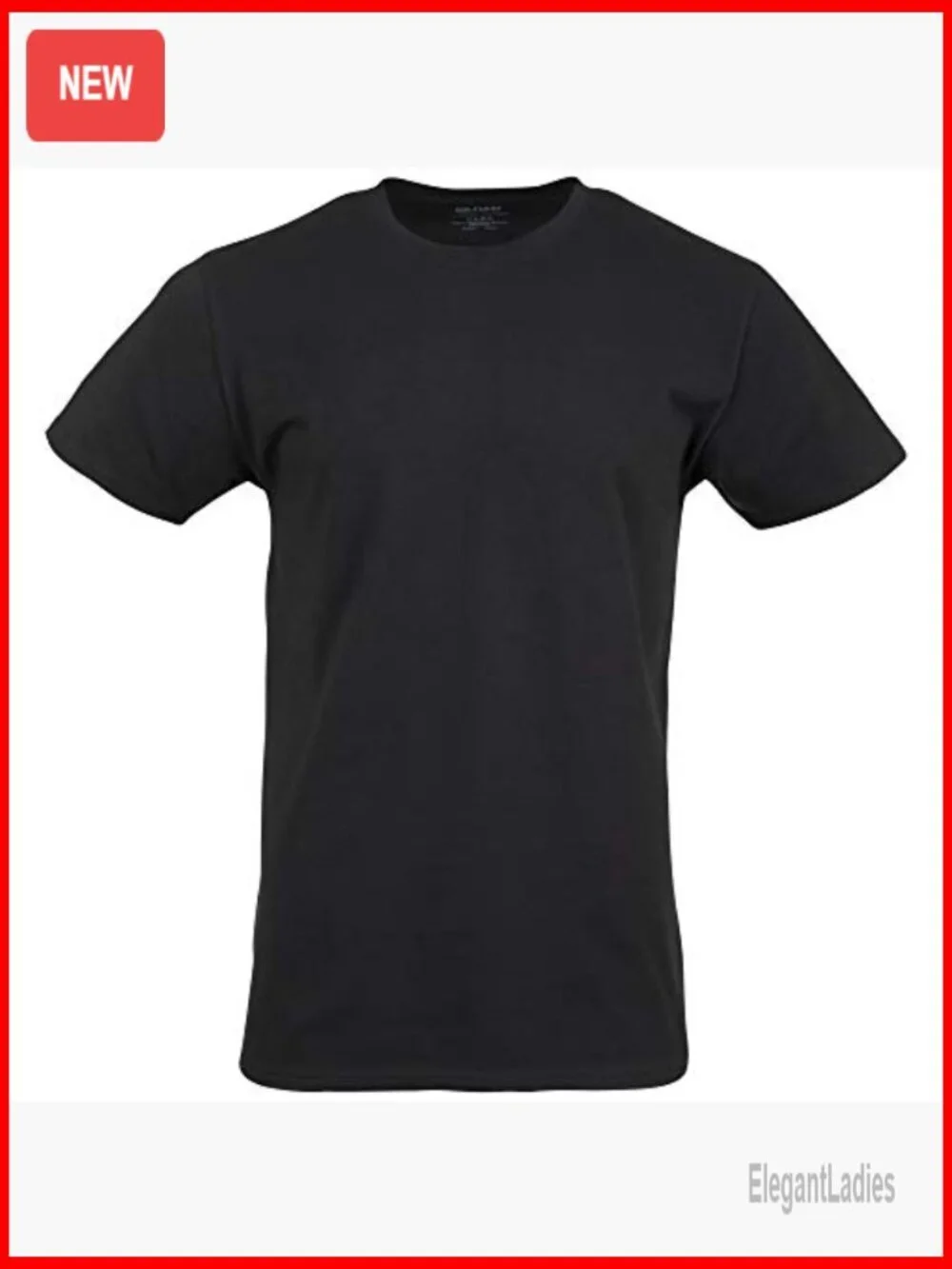 Men's Cotton Stretch Crew T-Shirts Multipack, Moisture Wicking, Tag-Free
