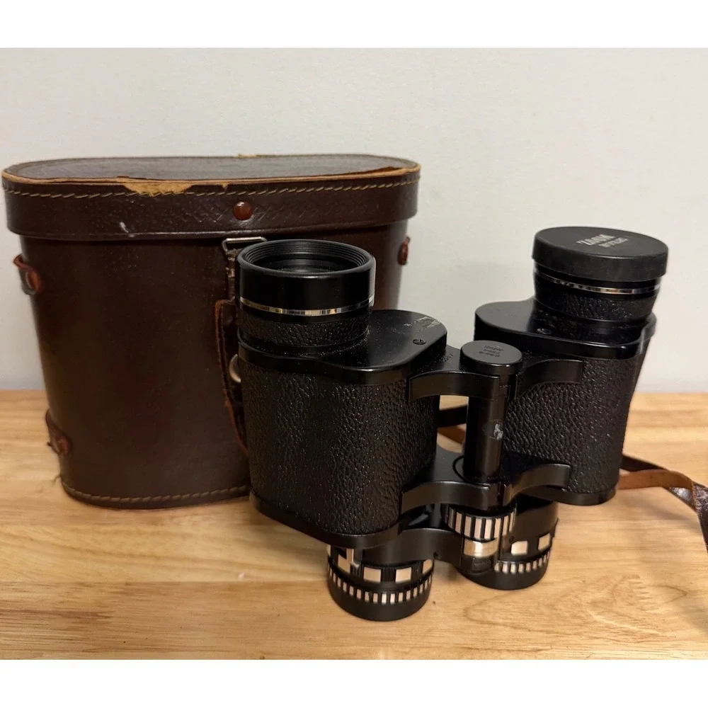Vintage 7x-12x40 Zoom‎ Binoculars Japan Town & Country w/ Case