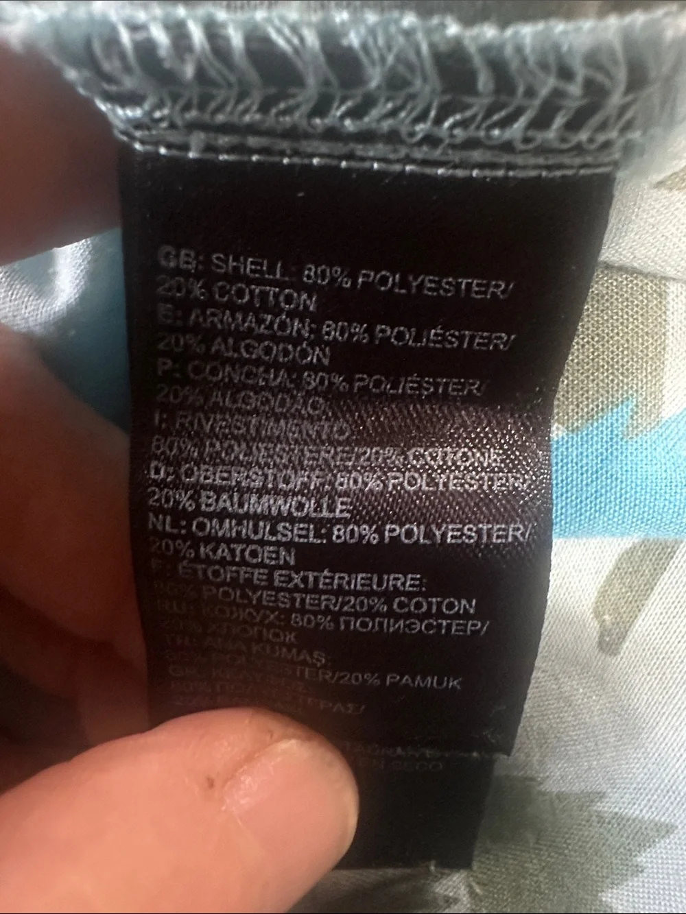 The North Face light blue
