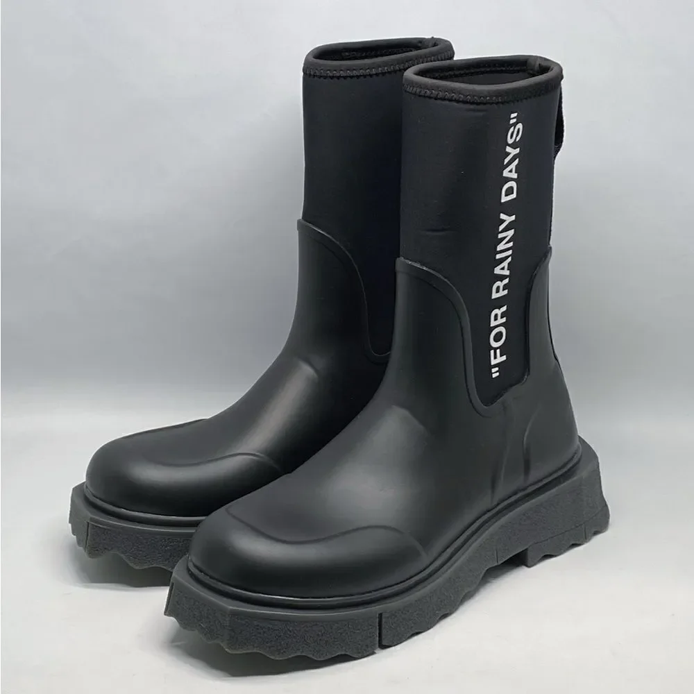 Off-White Sponge Rubber Rain Boots size 41