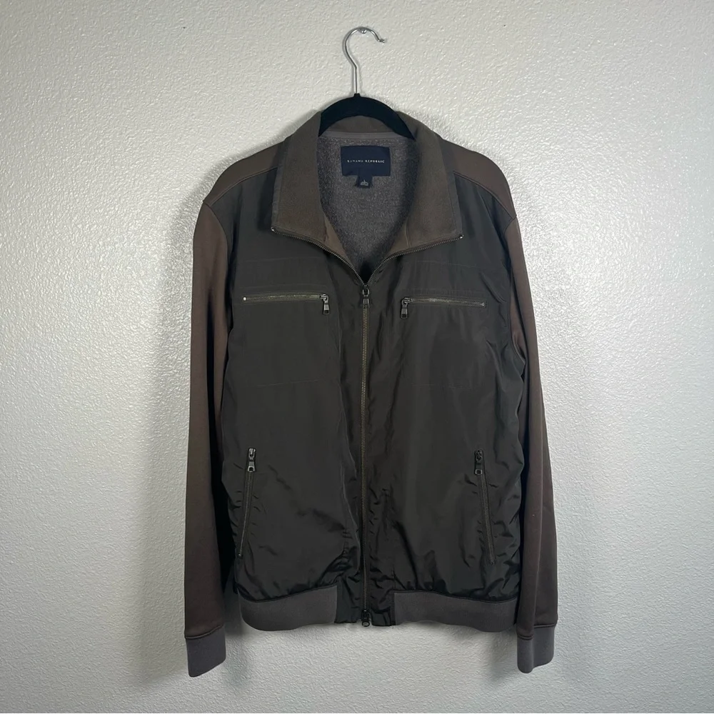Banana Republic zip front