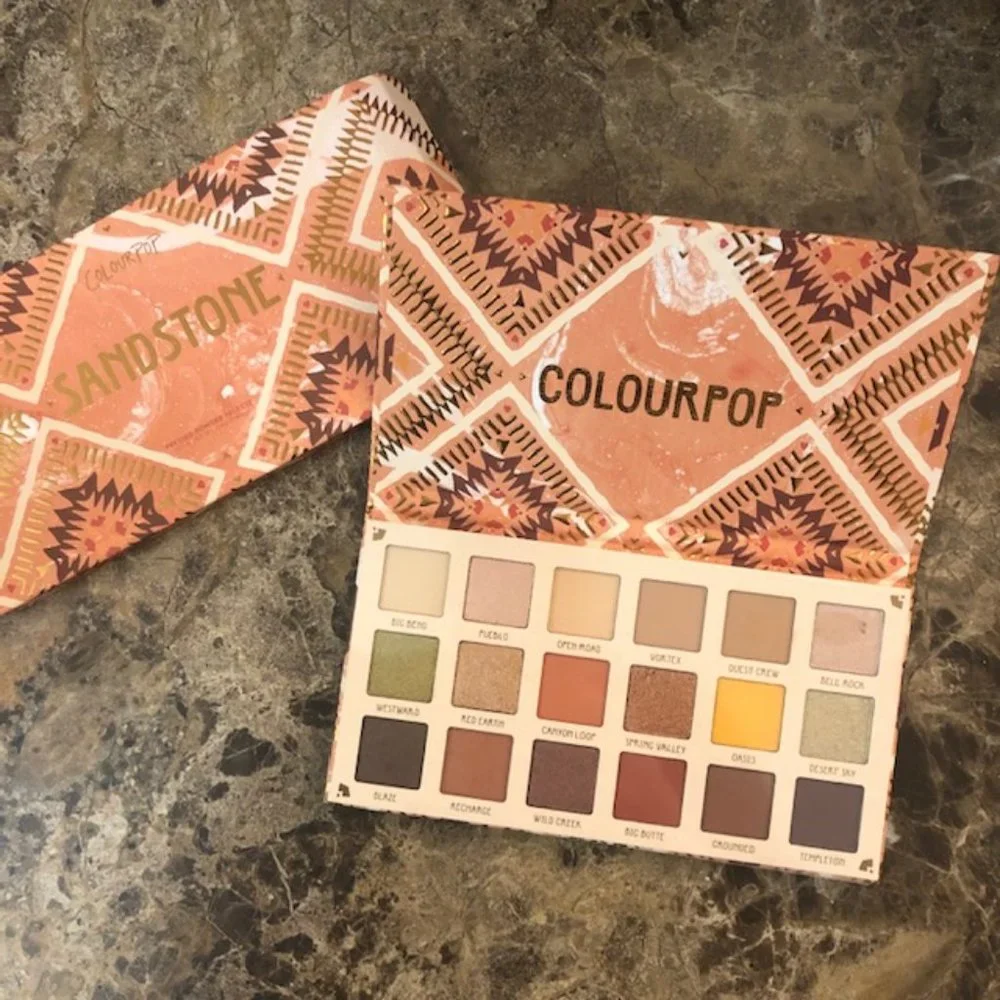 Colourpop sandstone palette