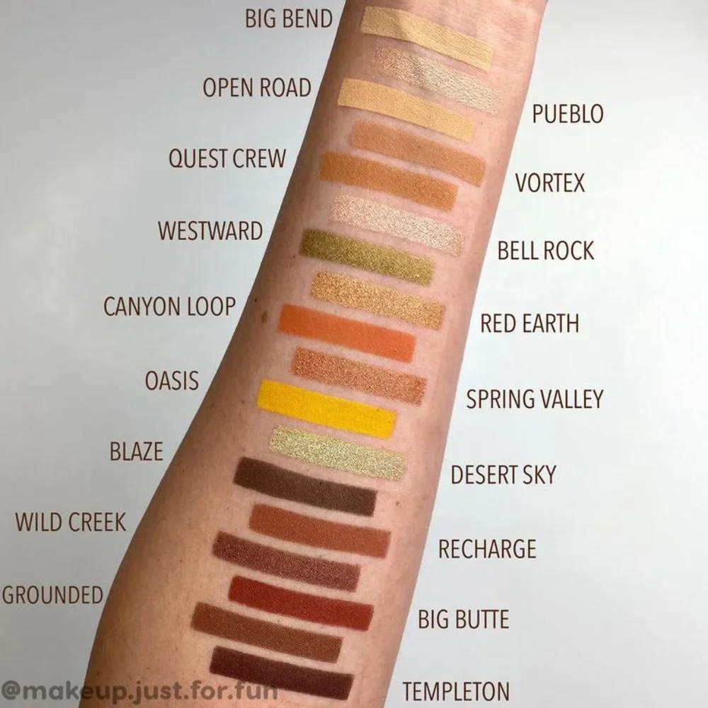 Colourpop sandstone palette
