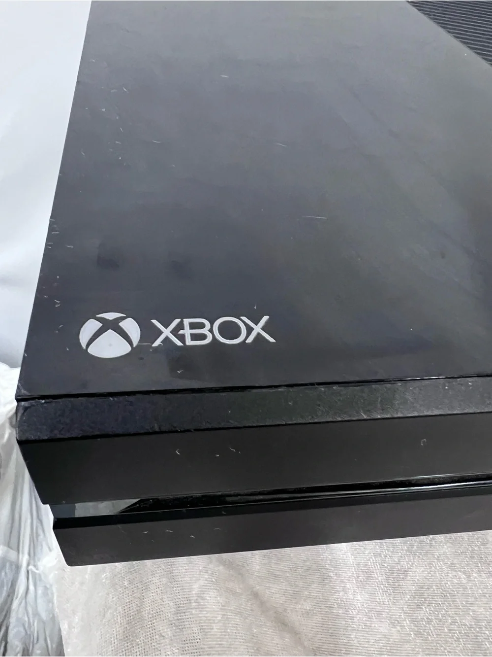Xbox power marks scratches