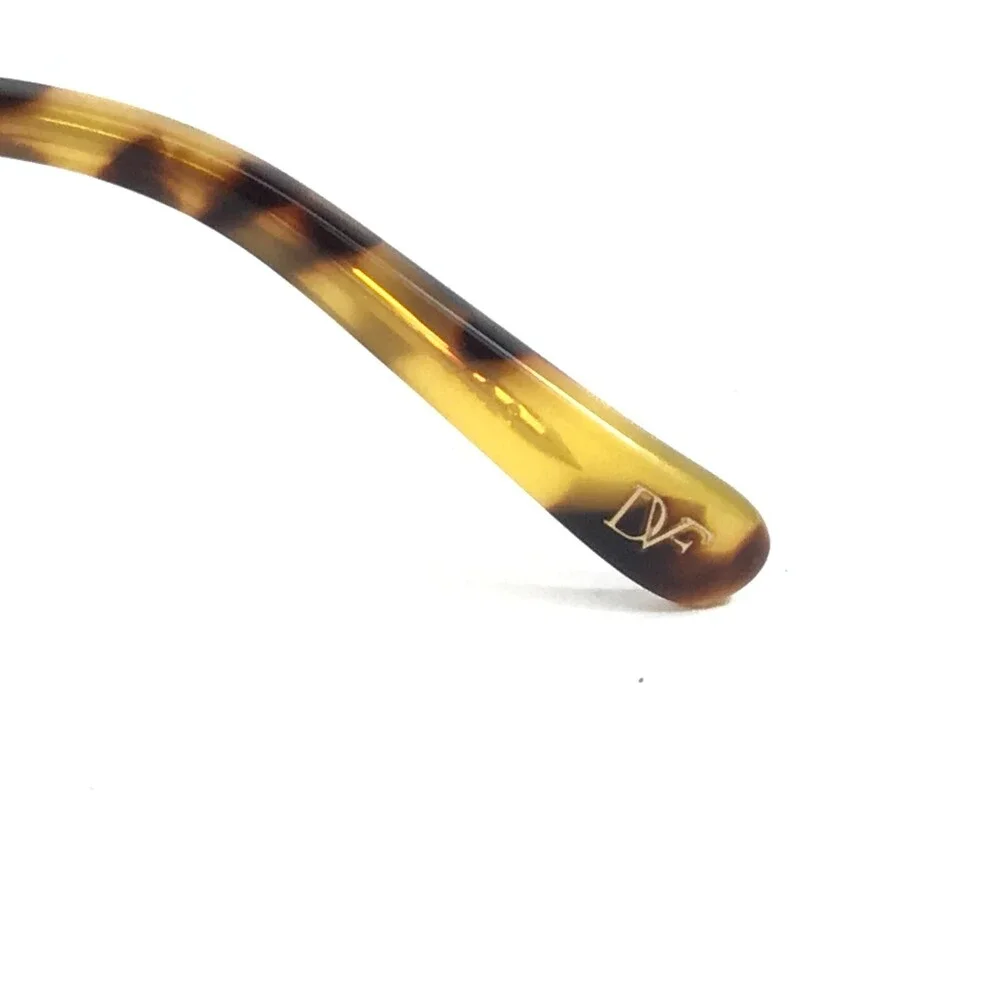 Diane Von Furstenberg Eyeglasses Frames DVF5050 001 Black Tortoise 53-15-135