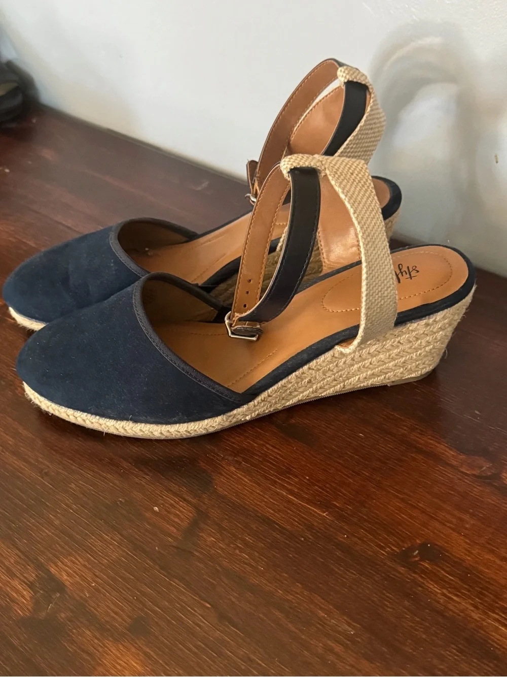 Style & Co. navy canvas