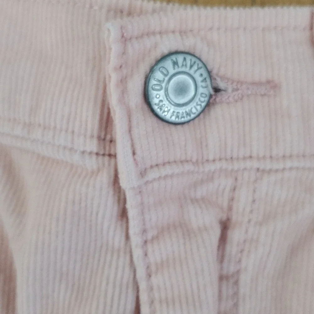 Old Navy Girls 14-16 Blush‎ Pink Corduroy Skirt