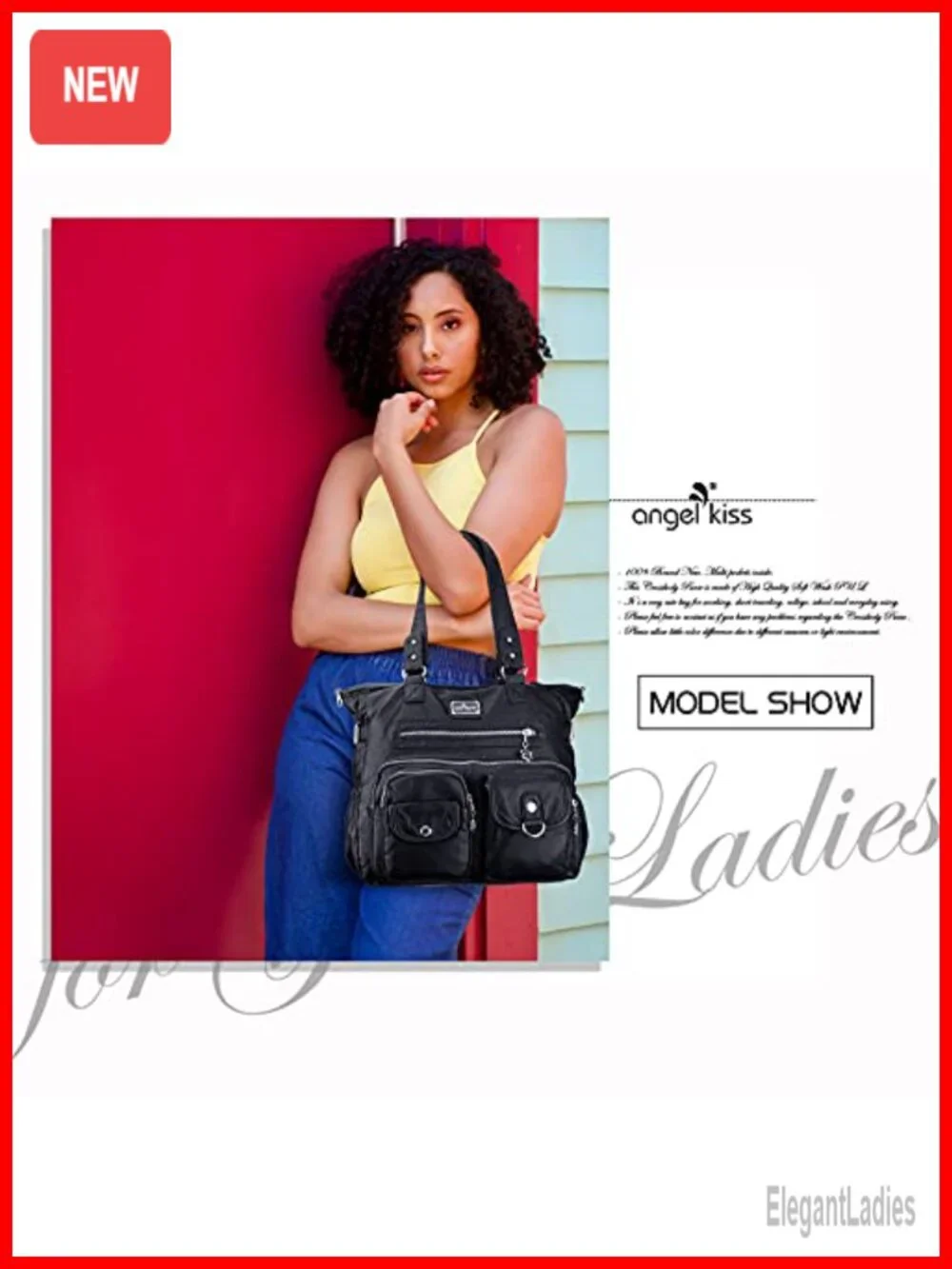 Women's Soft Faux Leather Hobo Shoulder Bag Satchel Crossbody Tote
