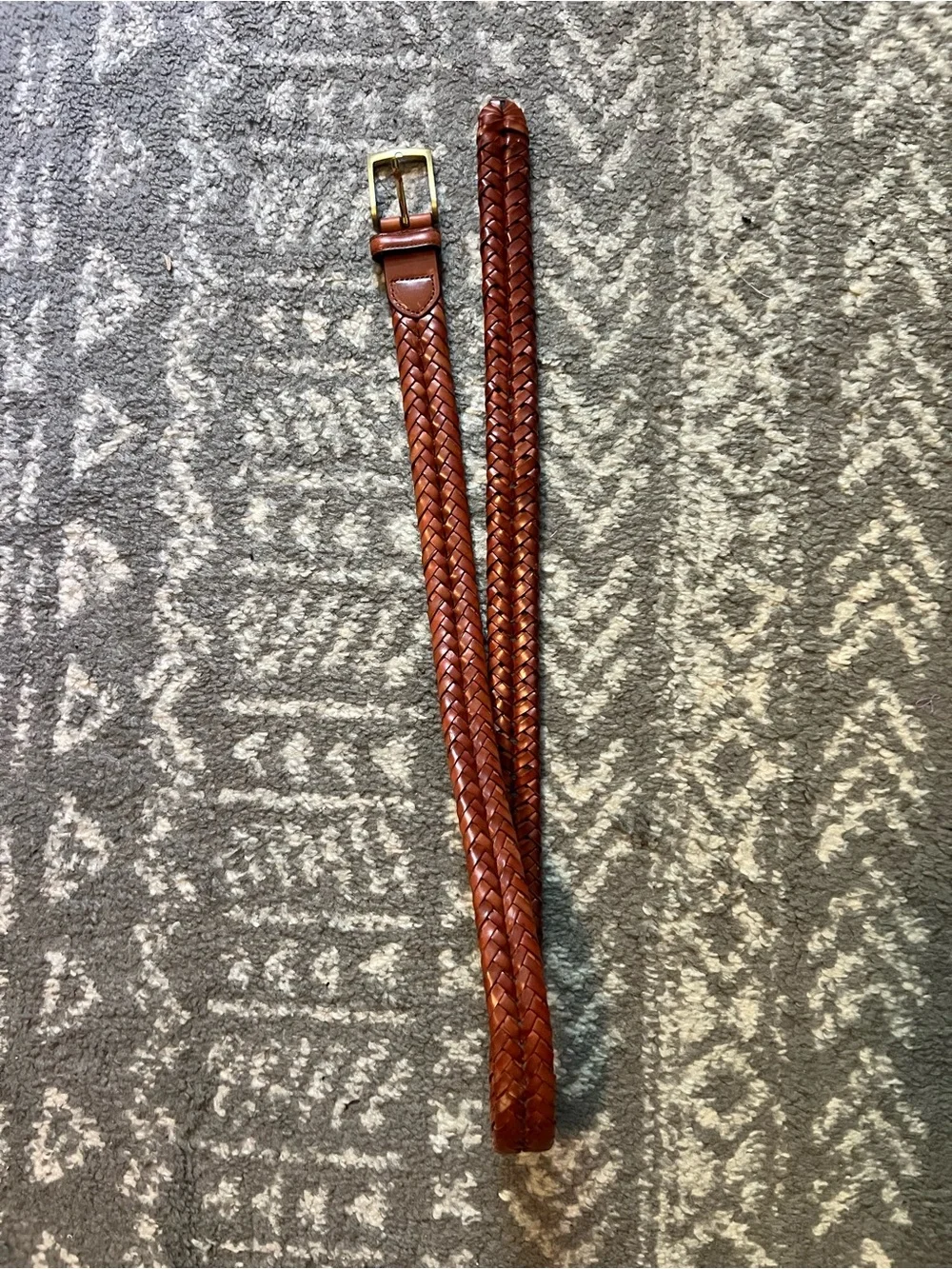 Brooks Brothers braided leather