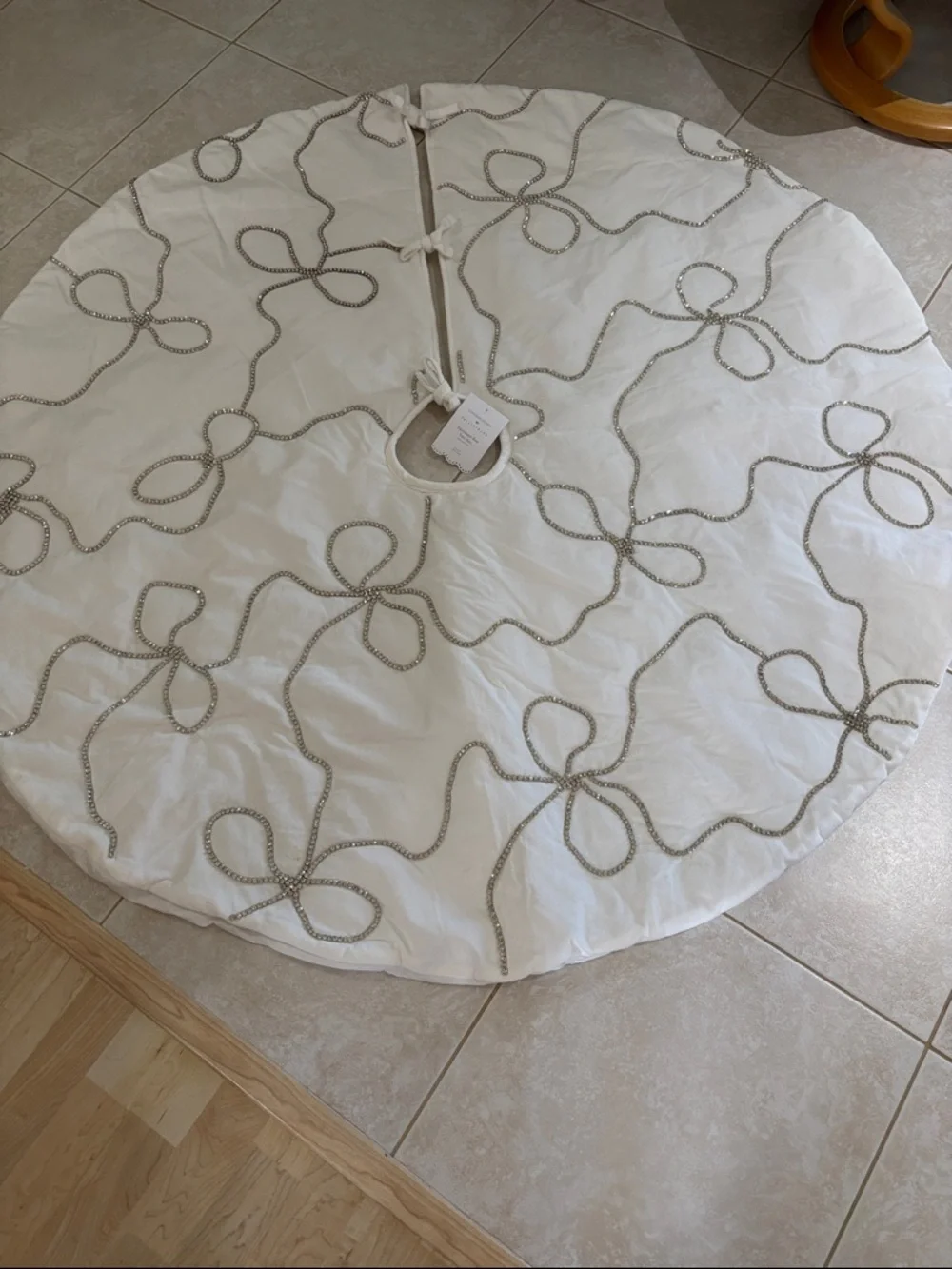 Pottery Barn made skirt tree