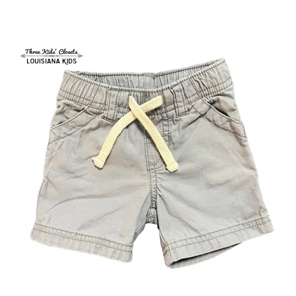 Old Navy 3-6m Light Grey Shorts