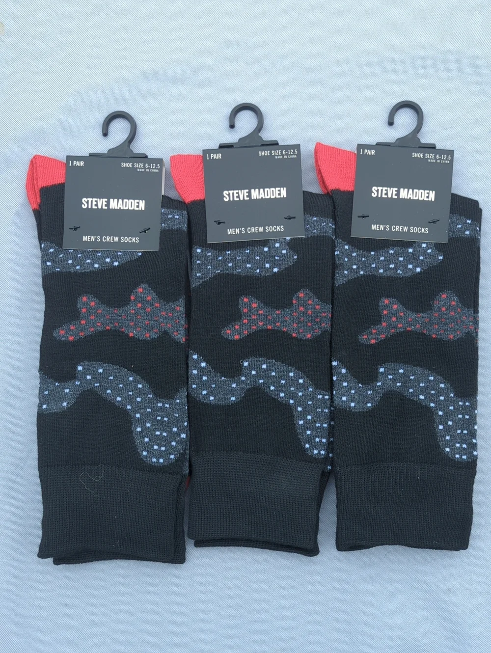 3PAIR BUNDLE + STEVE MADDEN CREW SOCKS