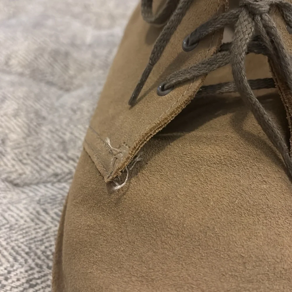 Clarks good stiching
