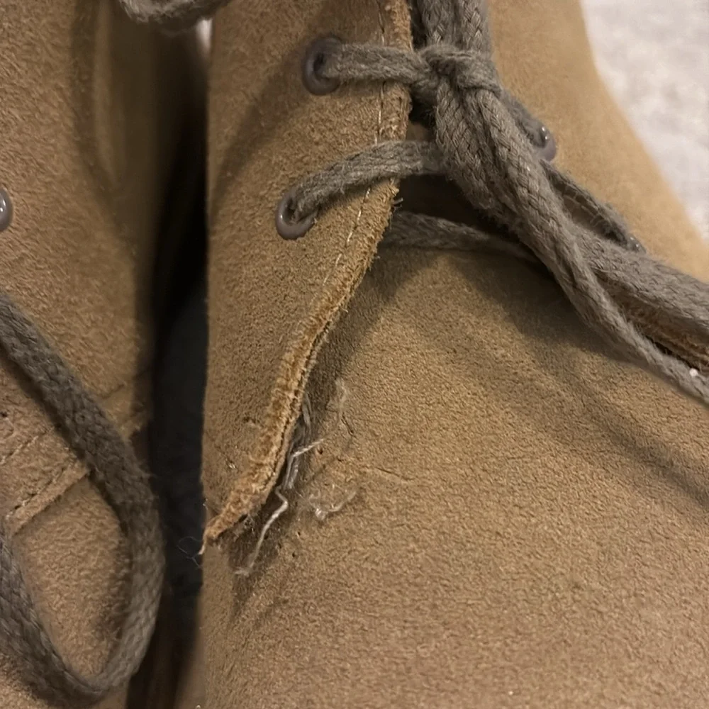 Clarks good stiching