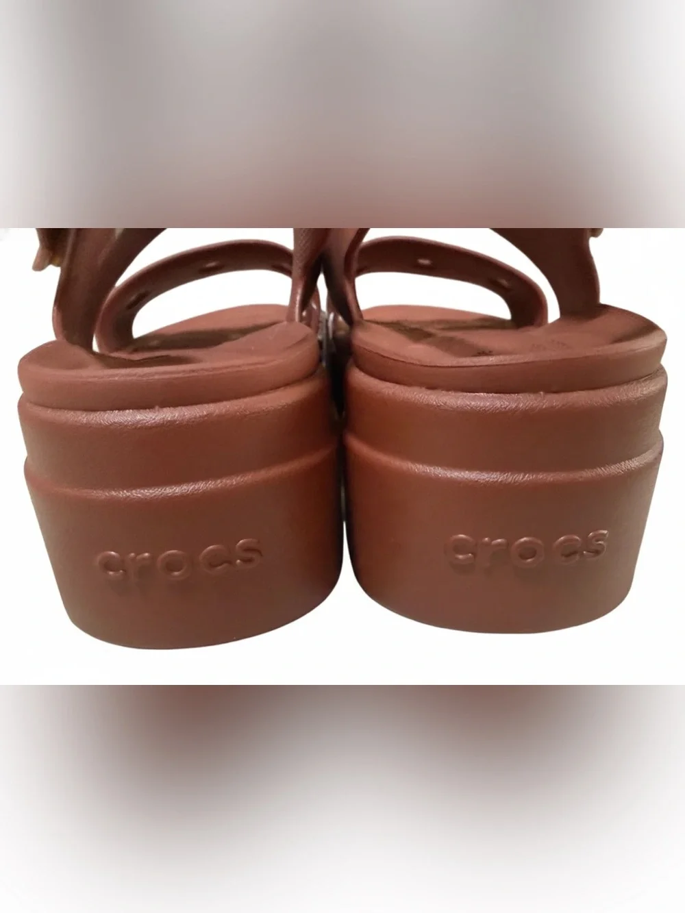 CROCS chunky platform