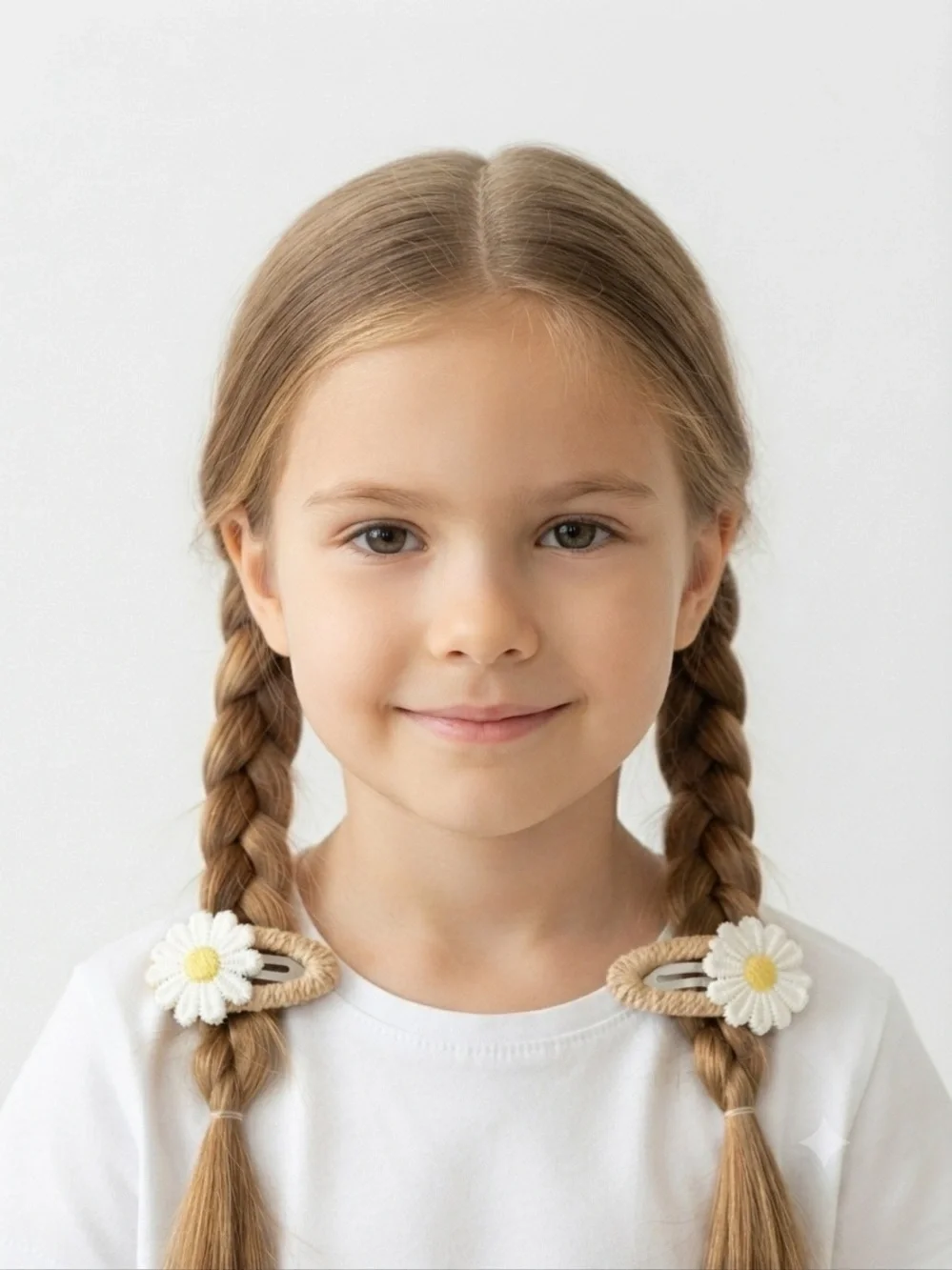 Handmade daisy hair