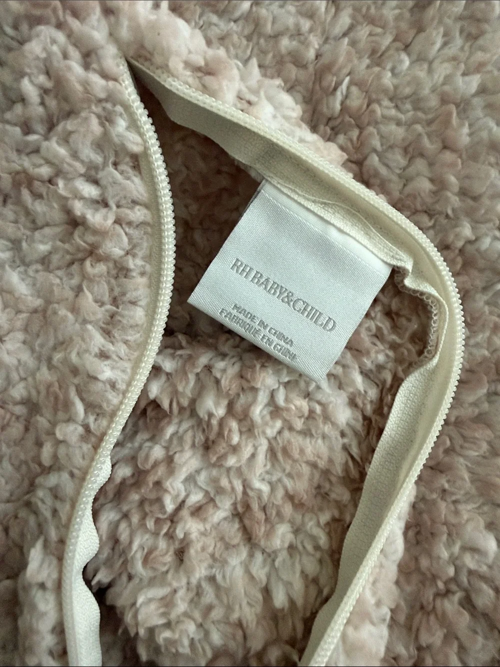 Restoration Hardware plush pillow