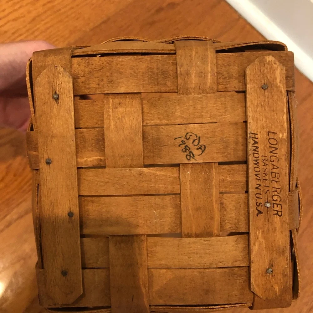 Longaberger 1988 poinsettia