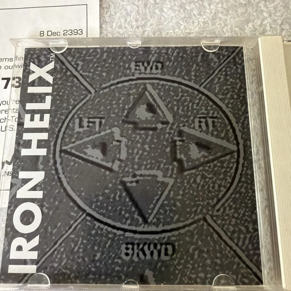 Iron Helix PC CD ROM Software 1993