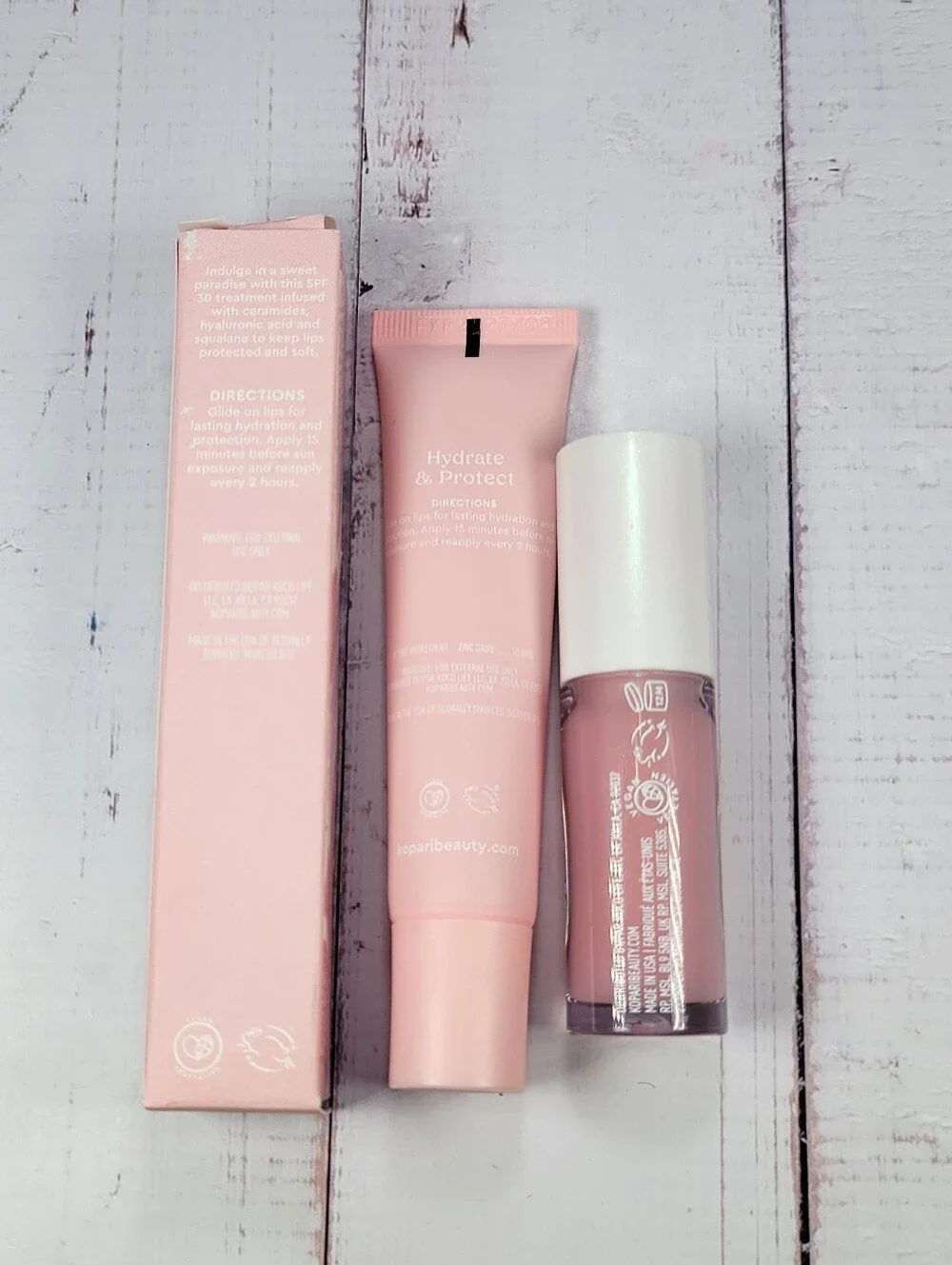 Kopari Lip Love Lip Balm & Tri-Peptide Lip Cloud Bundle NEW!
