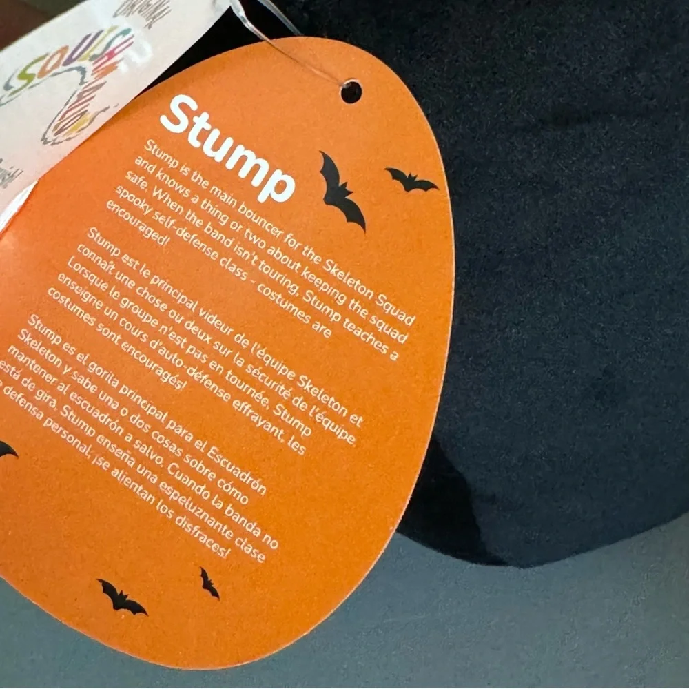 Squishmallows stump skeleton