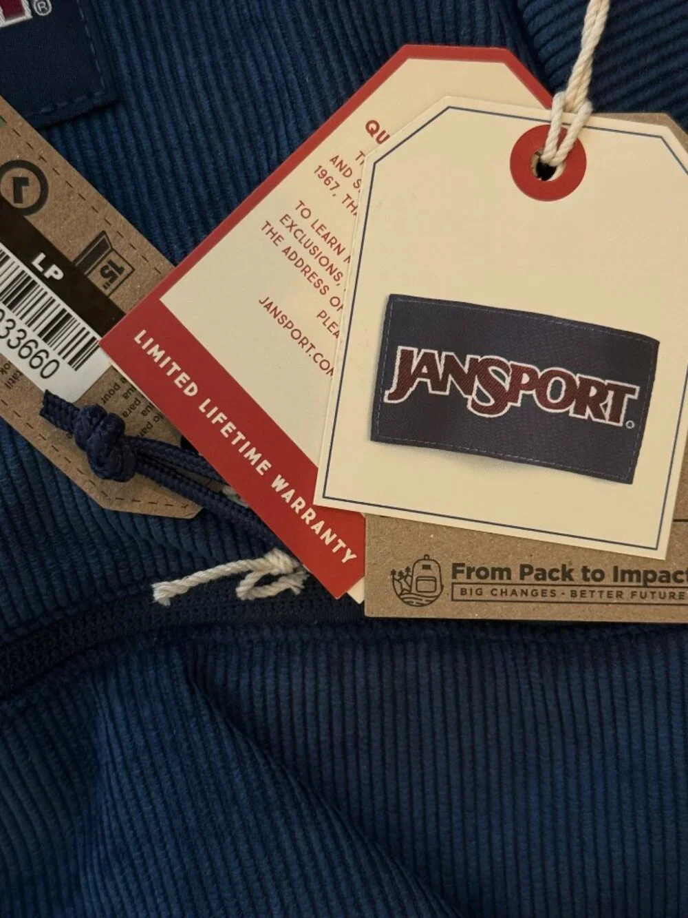 Jansport •• one large