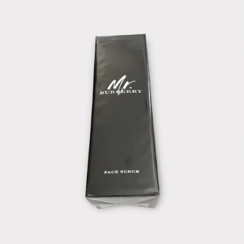 Mr. Burberry Mens Face Scrub 2.5 fl oz Luxury Masculine Brand New Sealed NWT