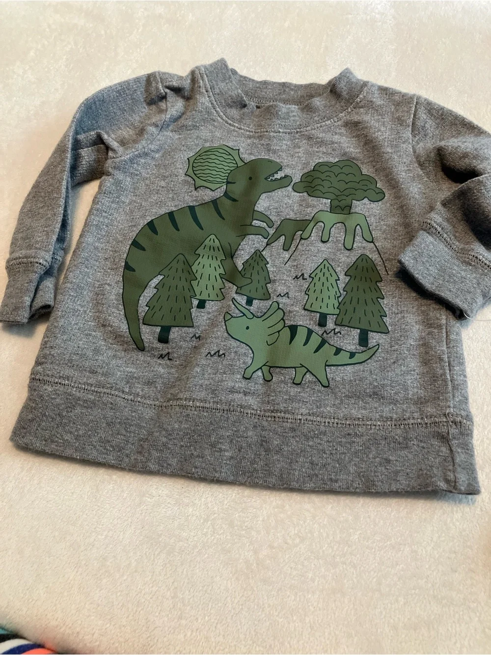 Carters gray knit