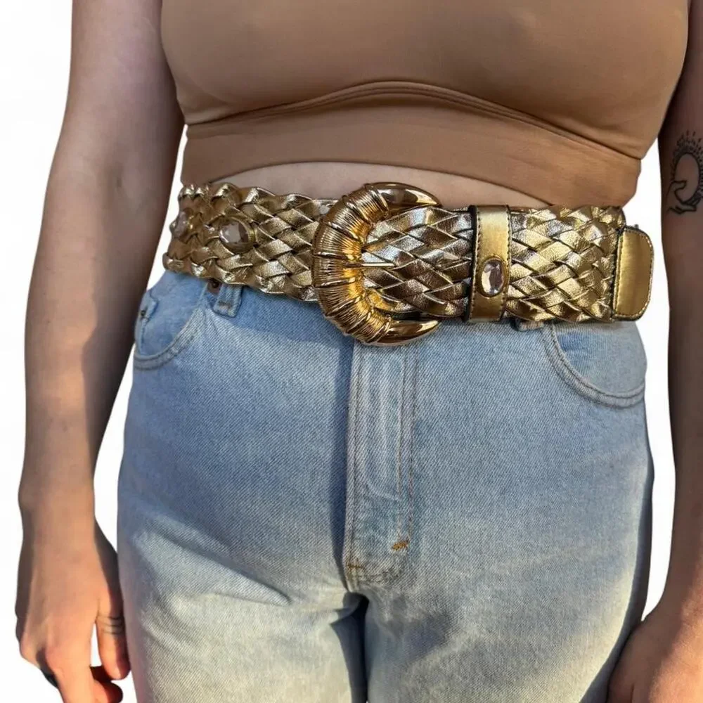 Other gold braided
